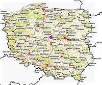 Mapa Polski