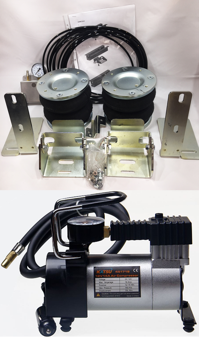 Air Suspension KIT with Compressor for Ford Transit 20012020 4 ton