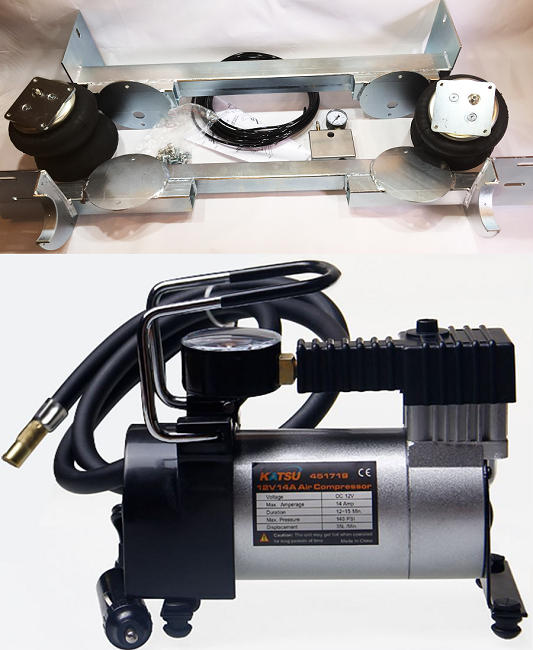 Air Suspension KIT with Compressor for IVECO Daily 35c to 55c 19852018